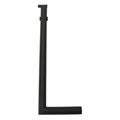 Speedway Sprint Car Brake Pedal, Black Chromoly