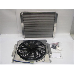 Garage Sale - AFCO Dragster Double Pass Radiator With Fan & Shroud