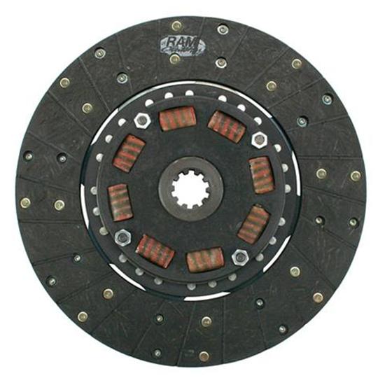 Ram Clutches 305M 10.5 Inch Organic Clutch Disc 1-1/16 Inch 10-Spline Ram Clutches 305M 10.5 Inch Organic Clutch Disc 1-1/16 Inch 10-Spline