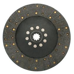 Ram 251 10.5 Inch Organic Clutch Disc, Solid Hub, 1-1/8 Inch 10-Spline