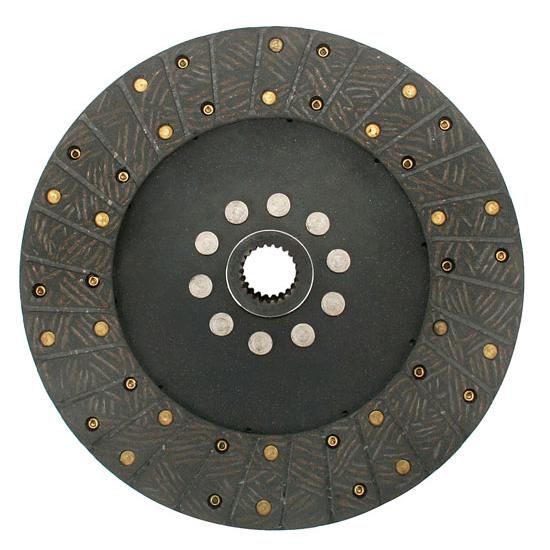 Ram 10-1/2 Inch Organic Clutch Disc, Solid Hub