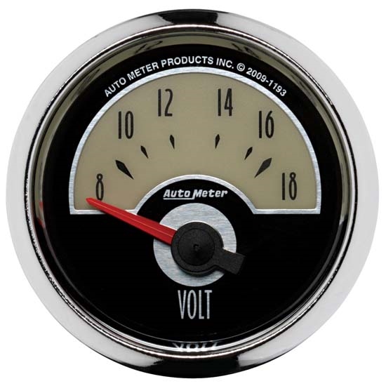 Auto Meter 1193 Cruiser Air-Core Voltmeter Gauge, 2-1/16 Inch Auto Meter 1193 Cruiser Air-Core Voltmeter Gauge, 2-1/16 Inch
