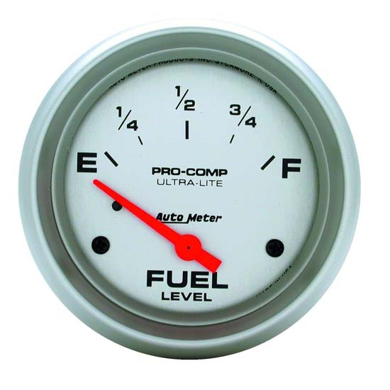 Auto Meter 4416 Ultra-Lite Air-Core Fuel Level Gauge, 2-5/8 Inch Auto Meter 4416 Ultra-Lite Air-Core Fuel Level Gauge, 2-5/8 Inch
