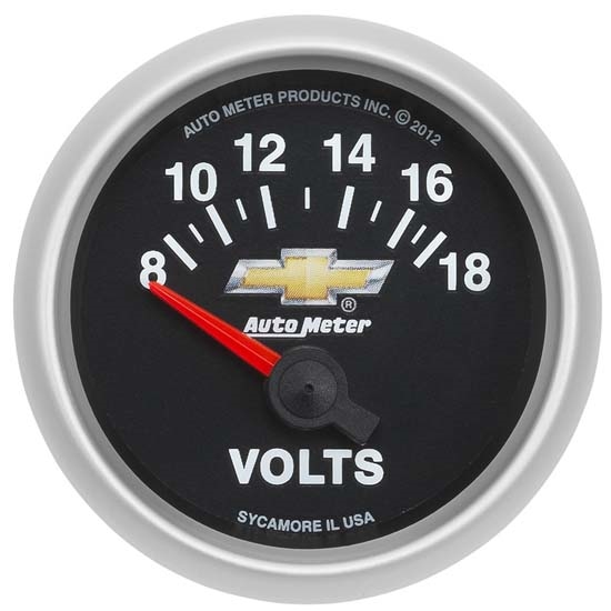 Auto Meter 880444 GM COPO Camaro Voltometer Gauge, 2-1/16 Inch Auto Meter 880444 GM COPO Camaro Voltometer Gauge, 2-1/16 Inch