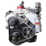 KRC KRC16312115 Serpentine Drive Kit, S/B Chevy, Block Mt Pump w/ Tank