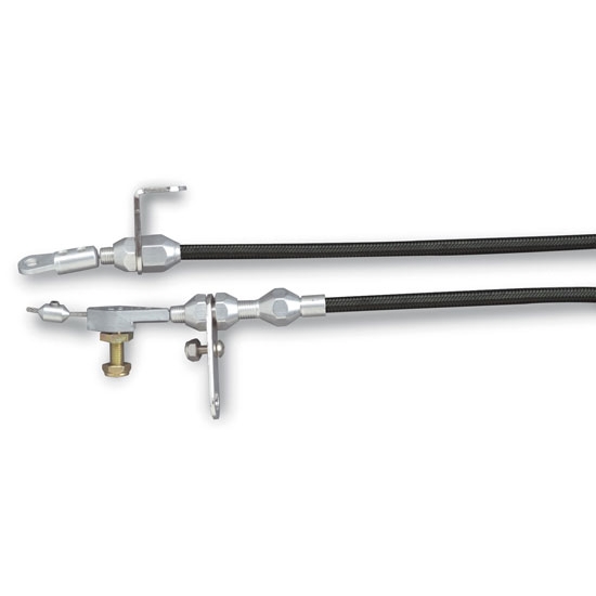 Lokar KDP2FMXU Polished Ford FMX Trans Universal Kickdown Cable Kit eBay