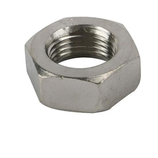 Stainless Jam Nut, 11/16 Inch18 RH NF Fine Thread
