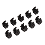 Rapidair M8064 Maxline Air Hose Clamps for 1/2 Inch Tubing, 10 Pack