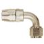 Aeroquip FCE4032 Nickel 90 Degree Hose End Coupler Fitting, -6 AN Aeroquip FCE4032 Nickel 90 Degree Hose End Coupler Fitting, -6 AN