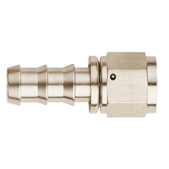 Aeroquip FCE1512 Nickel Straight Push-On Hose Socketless Fitting -6 AN Aeroquip FCE1512 Nickel Straight Push-On Hose Socketless Fitting -6 AN