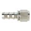 Aeroquip FCE1514 Nickel Straight Push-On Socketless Fitting, -10 AN Aeroquip FCE1514 Nickel Straight Push-On Socketless Fitting, -10 AN