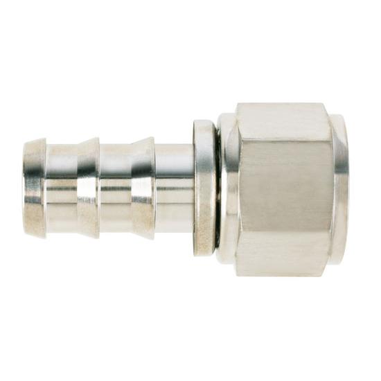 Aeroquip FCE1515 Nickel Straight Push-On Socketless Fitting, -12 AN Aeroquip FCE1515 Nickel Straight Push-On Socketless Fitting, -12 AN