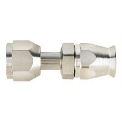 Straight Nickel Plated AC Fitting, O-Ring Pilot, -6 AN