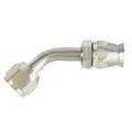 45 Degree Nickel Plated AC Fitting, -6 AN