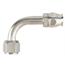 90 Degree Nickel Plated AC Fitting, O-Ring Pilot, -10 AN 90 Degree Nickel Plated AC Fitting, O-Ring Pilot, -10 AN