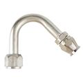 135 Degree Nickel Plated AC Fitting, O-Ring Pilot, -10 AN