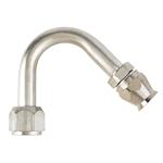 135 Degree Nickel Plated AC Fitting, O-Ring Pilot, -10 AN