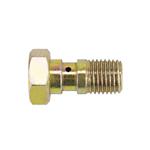 Goodridge 775-44P Steel 7/16 Inch x 24 Brake Banjo Bolt