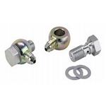 Banjo Brake Fitting Kit, 7/16-20 to -3 AN