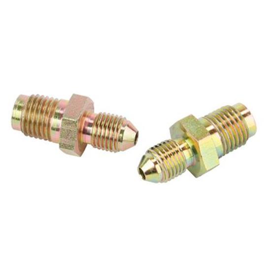 7/16 Inch-24 IFM to -3 AN Steel Male Brake Adapter Connector Fitting 7/16 Inch-24 IFM to -3 AN Steel Male Brake Adapter Connector Fitting