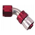 Aeroquip FBM4121 Starlite Crimp Fitting, 45 Degree, -4 AN