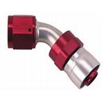 Aeroquip FBM4121 Starlite Crimp Fitting, 45 Degree, -4 AN
