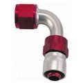 Aeroquip FBM4235 Starlite Crimp Fitting, 90 Degree, -12 AN