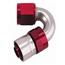 Aeroquip FBM4252 Starlite Crimp Fitting, 150 Degree, -6 AN Aeroquip FBM4252 Starlite Crimp Fitting, 150 Degree, -6 AN