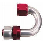 Aeroquip FBM4264 Starlite Crimp Fitting, 180 Degree, -10 AN