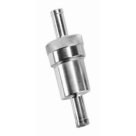Chrome Fuel Filter for 5/16 Inch Hose Chrome Fuel Filter for 5/16 Inch Hose