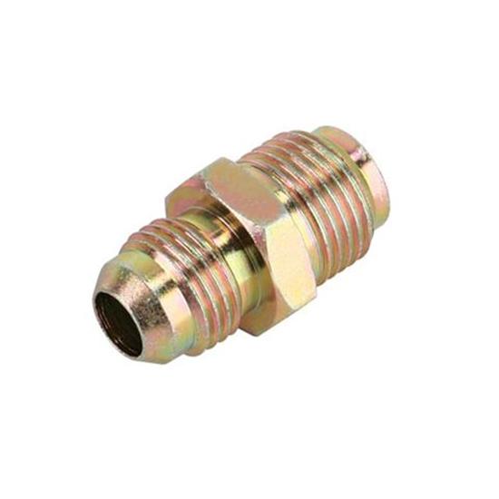 Steel Power Steering Box Adapter Fitting, 5/8-18 IFM to -6 AN, 1965-79 GM Steel Power Steering Box Adapter Fitting, 5/8-18 IFM to -6 AN, 1965-79 GM