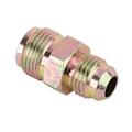 Steel Power Steering Box Adapter Fitting, 11/16-18 IFM to -6 AN, 1965-79 GM