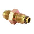 Steel Power Steering Box Adapter Fitting, 18mm-1.5 IFM to -6 AN, 1980-Up GM
