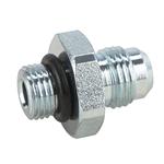 Power Steering Fitting, -6 AN to 1/2 Inch-20 O-Ring