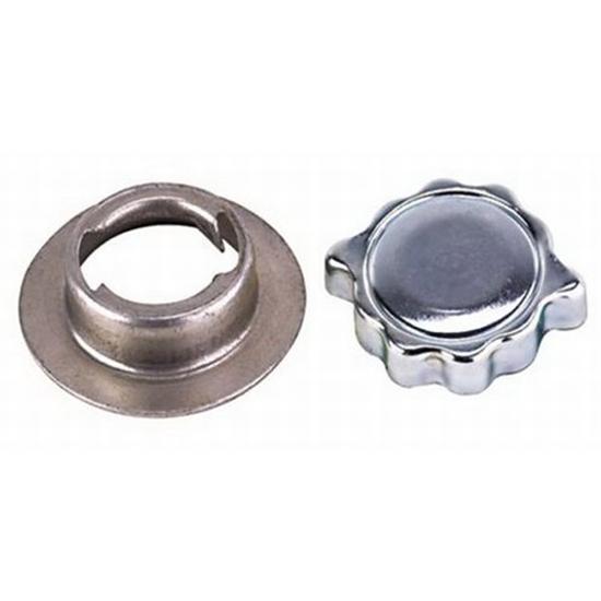 Flanged Aluminum Gas/Oil Tank Filler Neck with Twist-On Vented Cap