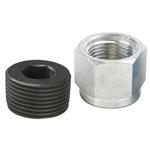 Aluminum Oil Pan Inspection Plug, 1 Inch NPT