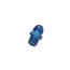Blue Straight AN10 Flare Adapter to 1/2 Inch Aluminum Pipe Fitting Blue Straight AN10 Flare Adapter to 1/2 Inch Aluminum Pipe Fitting