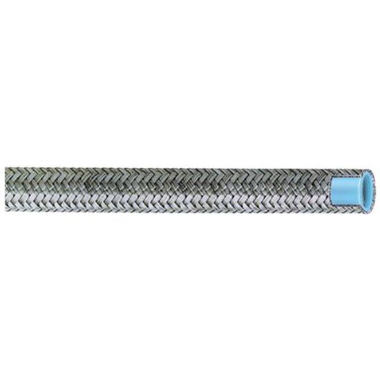 Aeroquip FCF0606 Stainless Steel Braided AC Hose, -6 AN, 6 Ft. Length