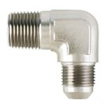 Aeroquip FCE2037 90° -8 AN Flare to 3/8 Inch NPT Pipe Adapter Fitting