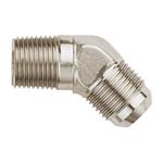 Aeroquip FCE2022 45° -6 AN Flare to 1/4 Inch NPT Pipe Adapter Fitting