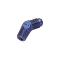 45 Degree Flare Adaptor, AN8 to 3/8 Inch NPT