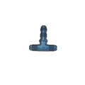 Aluminum Tee Bulkhead Fitting, -3 AN