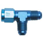 Aluminum Female Swivel Run Tee, AN3