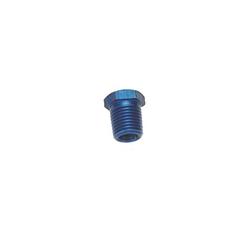 Aluminum Pipe Bushing Reducer Fitting, 1/4 NPT to 1/8 NPT