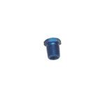 Aluminum Pipe Bushing Reducer Fitting, 1/2 NPT to 1/8 NPT