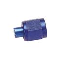 Aluminum Flare Fitting Cap, Blue, -4 AN