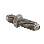 Stainless Steel AN3 Straight Bulkhead Adapter