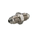 Stainless Steel Straight Adapter, -3 AN to -3 AN