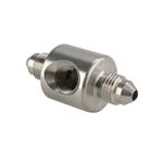 Stainless Steel AN3 to AN3 Tee, 1/8 Inch NPT Female