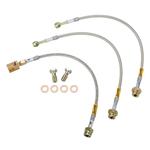 Goodridge 12212 1969-76 GM Midsize Braided Stainless Brake Hose Kit